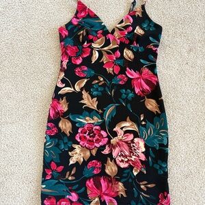 Floral Print Women's Dress